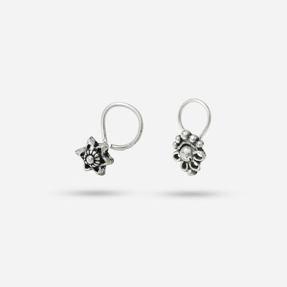 Nose pin by silver world best silver shops in Delhi