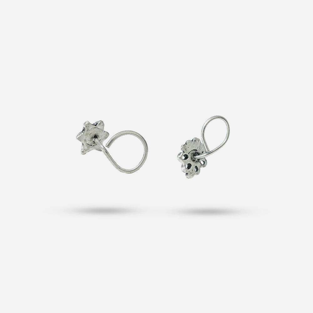 Nose pin by silver world best silver shops in Delhi