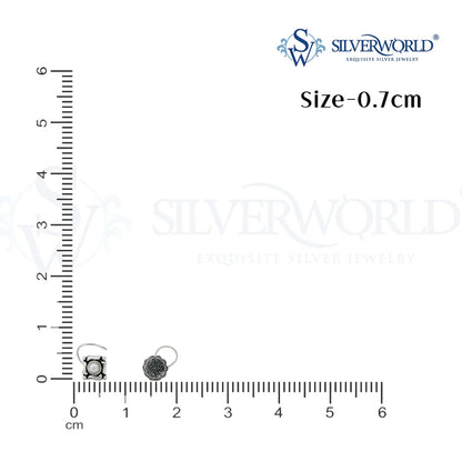 Silver nose pin  by Silver World - best silver shops in Delhi