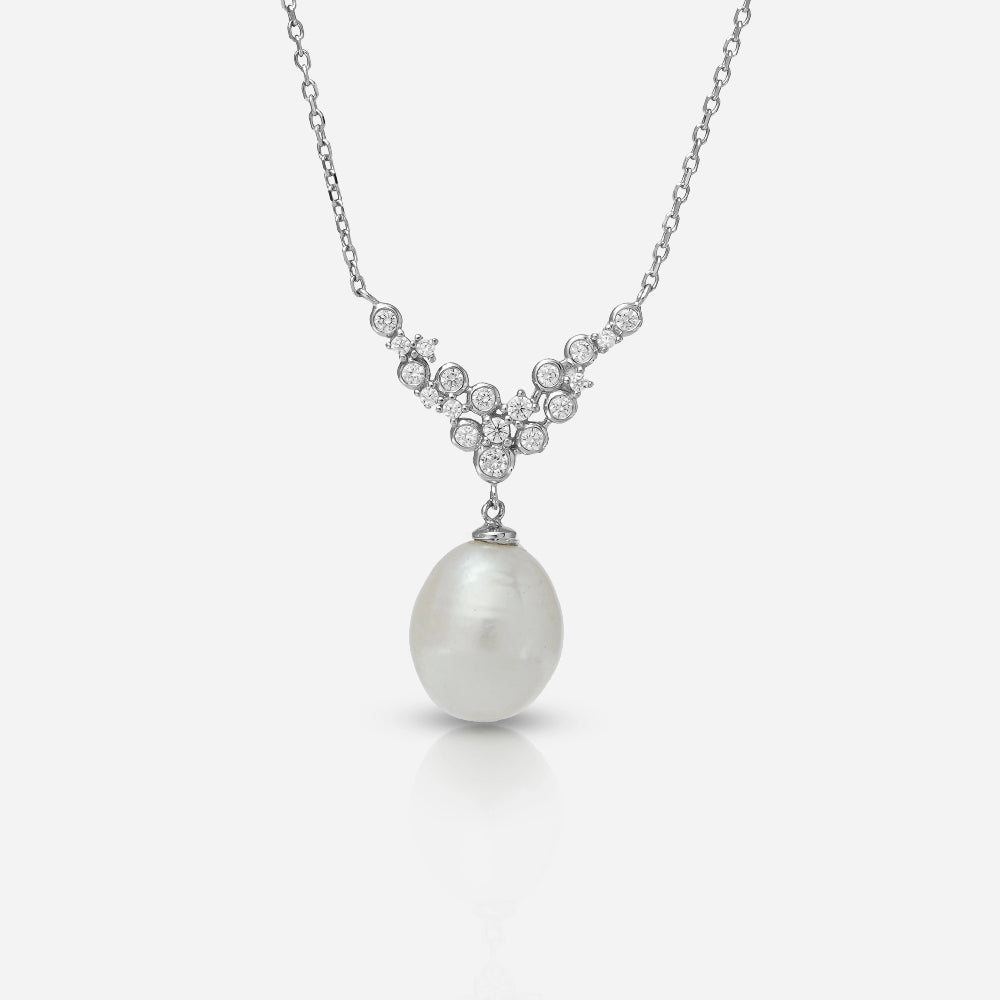 925 Silver Pearl Pendant