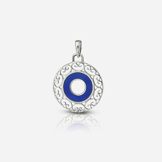 Azure Filigree Pendant