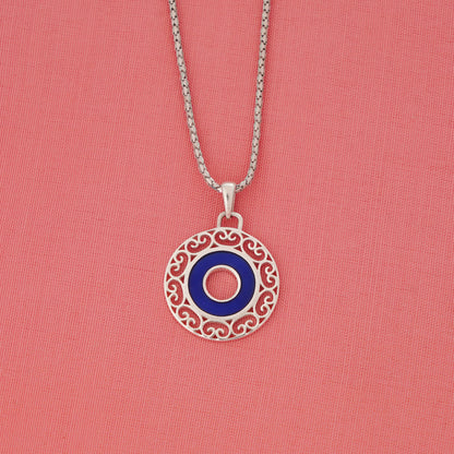 Azure Filigree Pendant