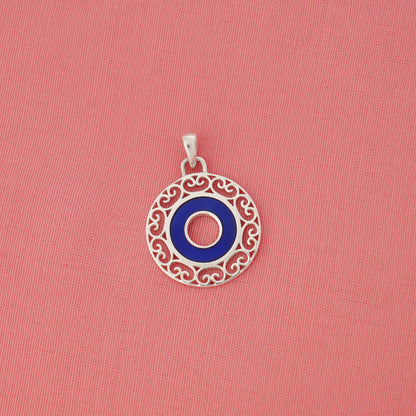 Azure Filigree Pendant