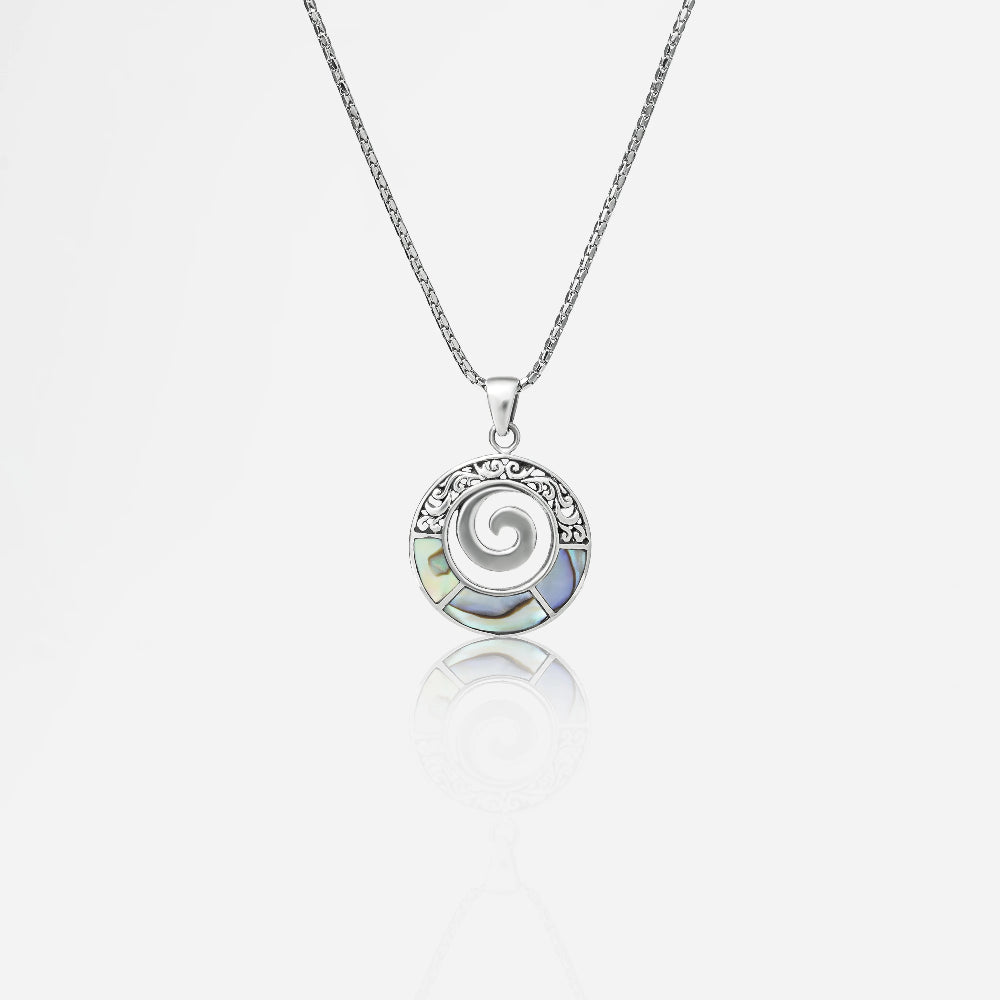 Abarole Spiral Pendant