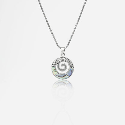 Abarole Spiral Pendant