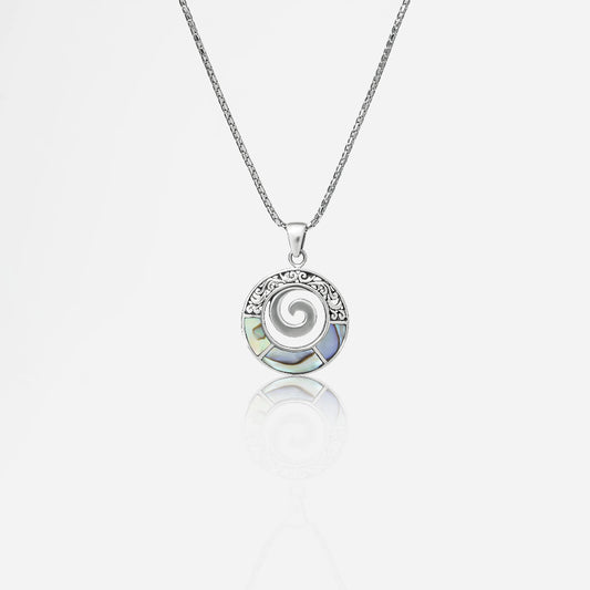 Abarole Spiral Pendant