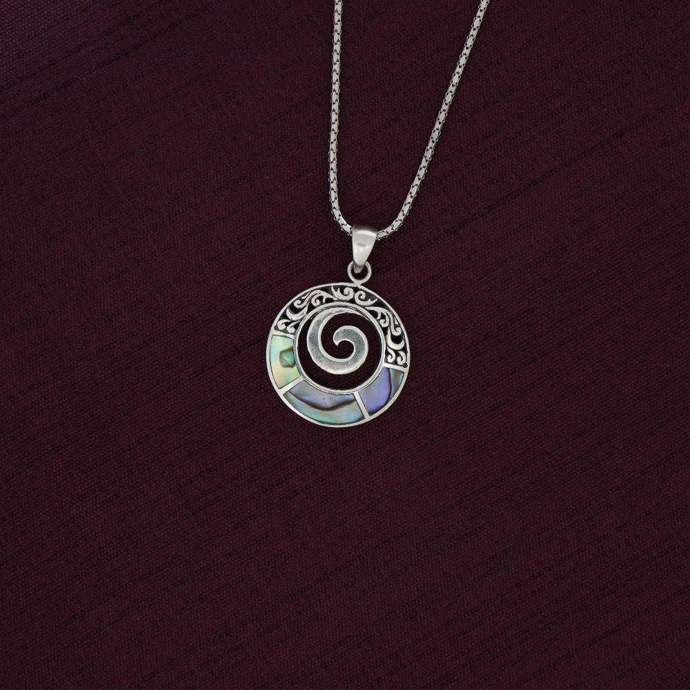 Abarole Spiral Pendant