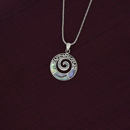 Abarole Spiral Pendant