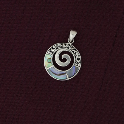 Abarole Spiral Pendant