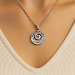 Abarole Spiral Pendant