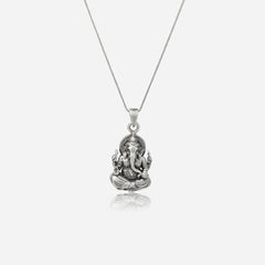 Ganesha Silver Pendant