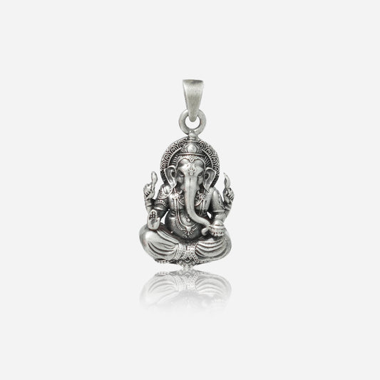 Ganesha Silver Pendant