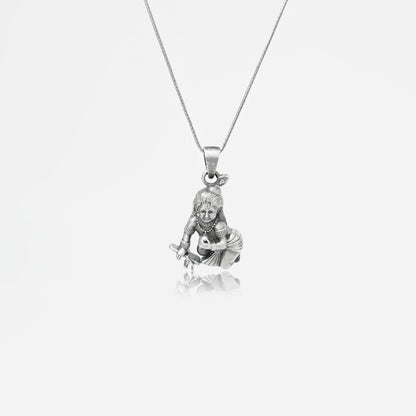 Bal Gopal 925 Silver Pendant