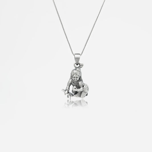 Bal Gopal 925 Silver Pendant