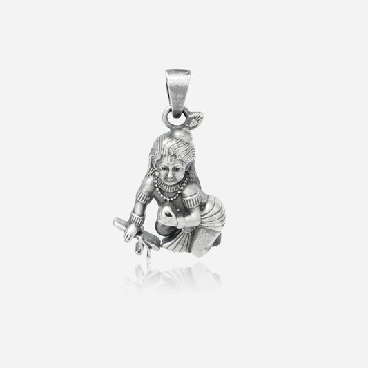 Bal Gopal 925 Silver Pendant