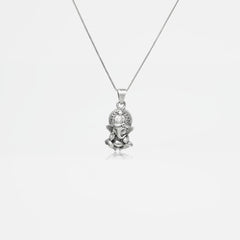 Antique Ganpati Silver Pendant