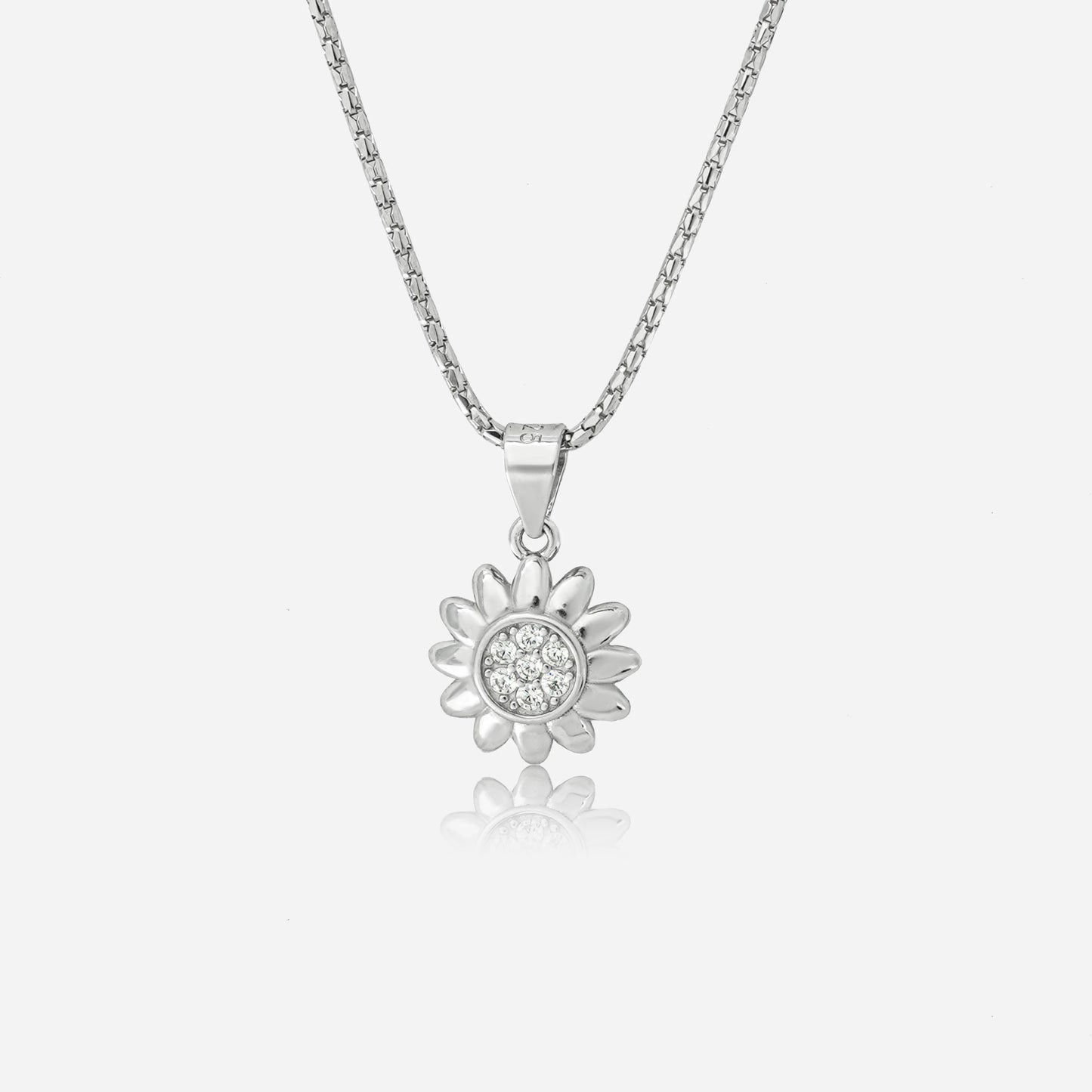 Sparkling Sunburst Pendant