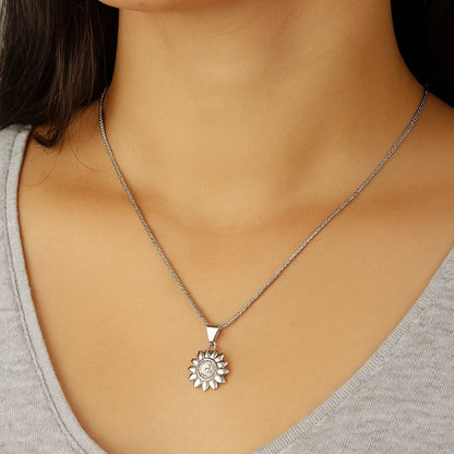 Sparkling Sunburst Pendant