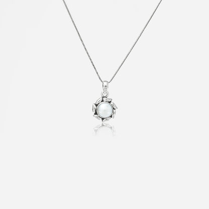 Lotus Pearl Pendant
