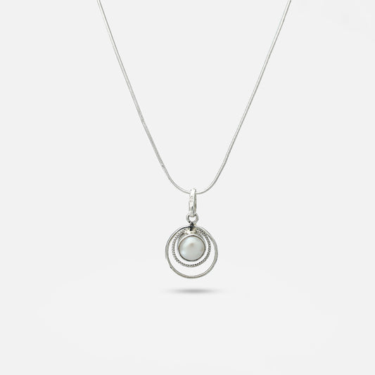 Silver Pendant by Silver World - Best silver shops in Delhi.
