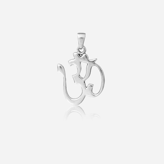 925 Silver Om Pendant