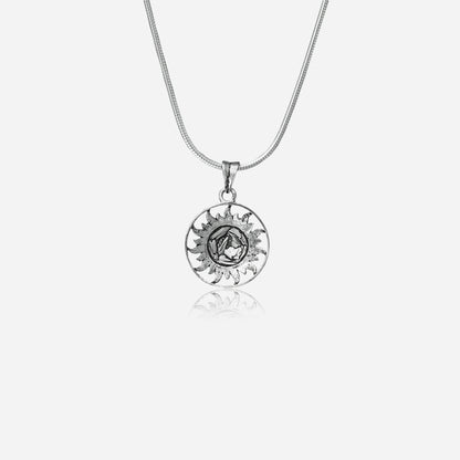 Silver Sun Pendant