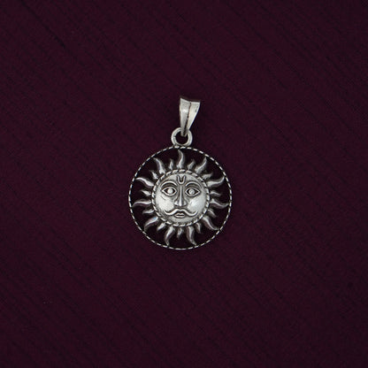 Silver Sun Pendant