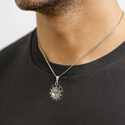 Silver Sun Pendant