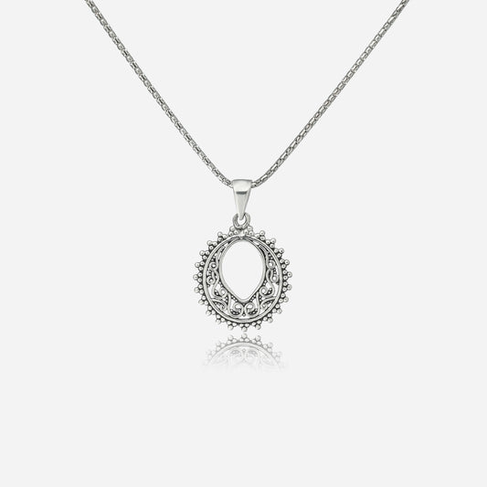 Timeless Filigree Oval