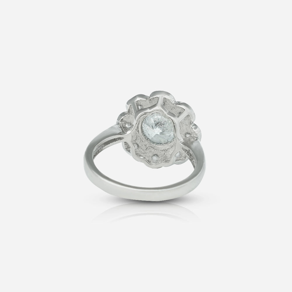 Floral Diamond Ring