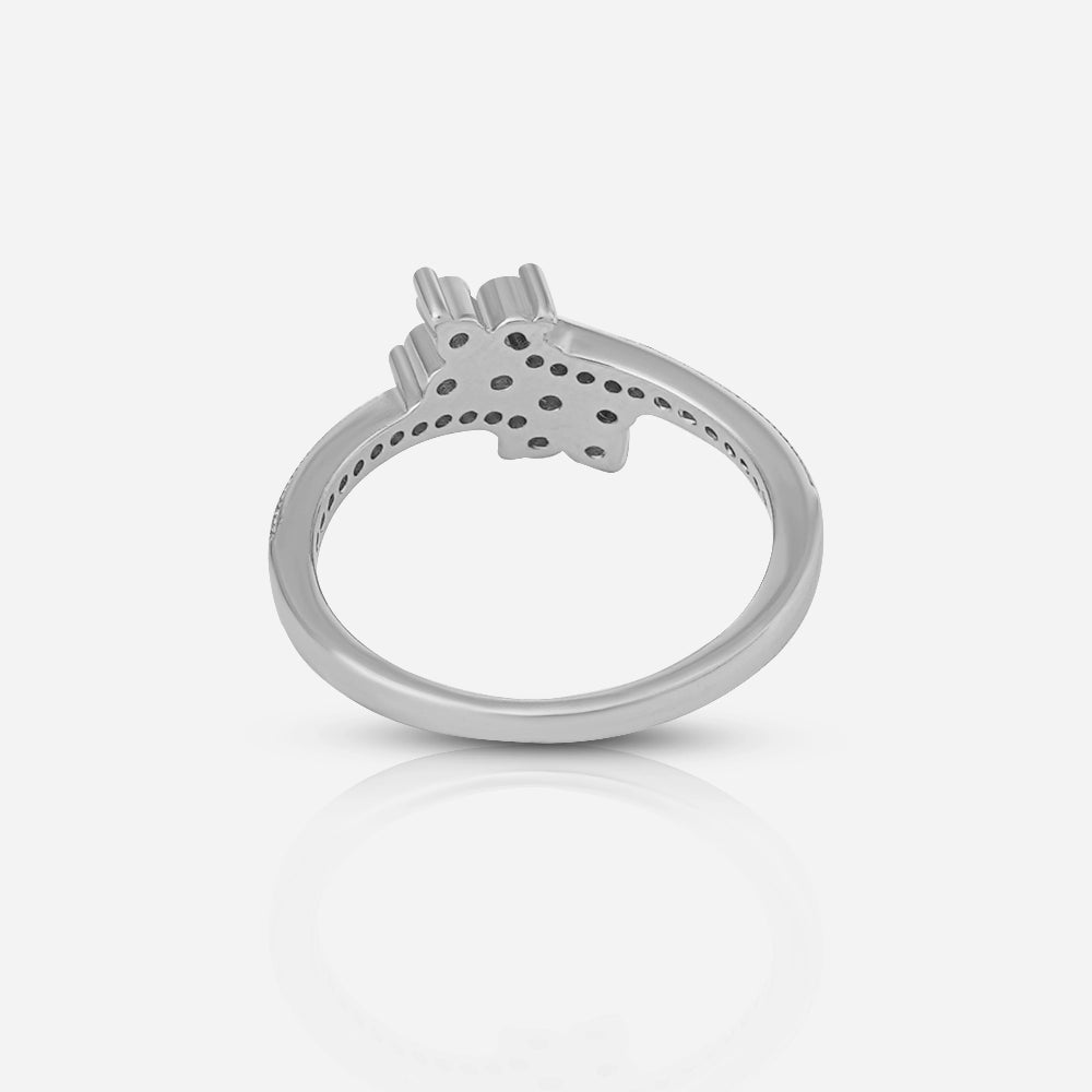 Elegant Zirconia Cluster