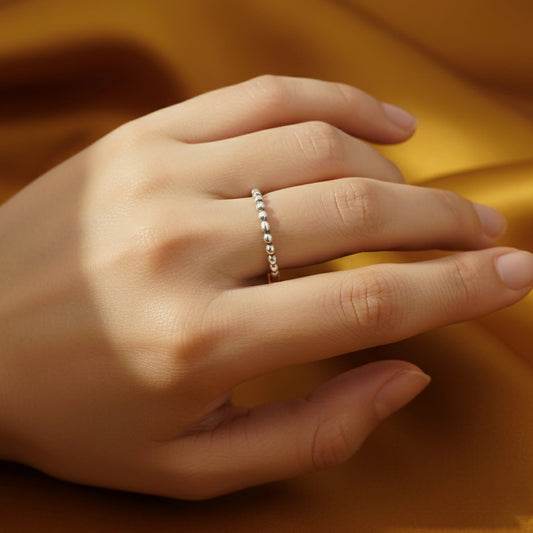 Silver ring for Silver World - best silver shops in Delhi!