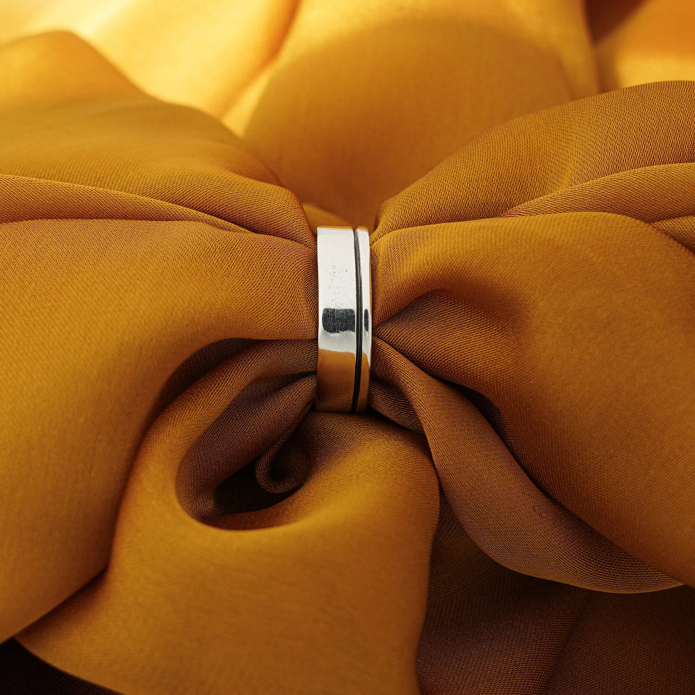 Refined Silver Ring by Silver World - Best Silver shop in Delhi