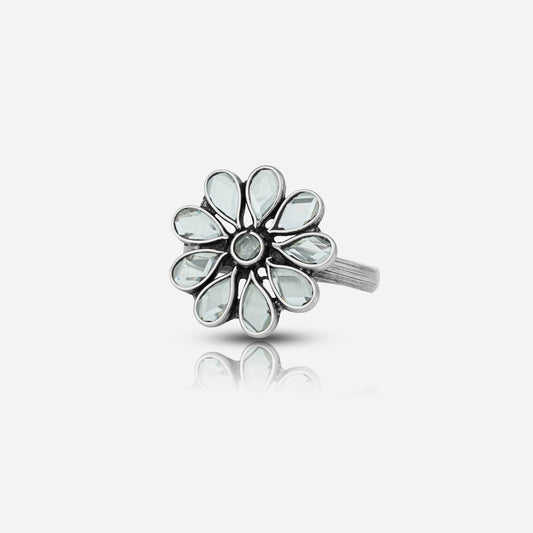 Oxidized Silver Ring
