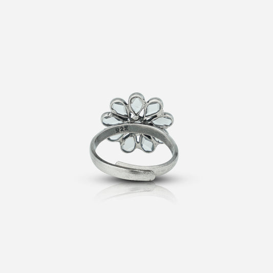 Oxidized Silver Ring