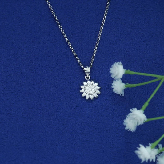 Sparkling Sunburst Pendant