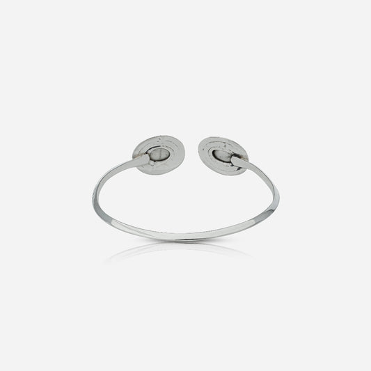 925 Silver Pearl Bangles