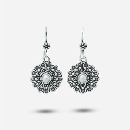 flower design earrings