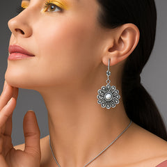 Flower Design Earrings