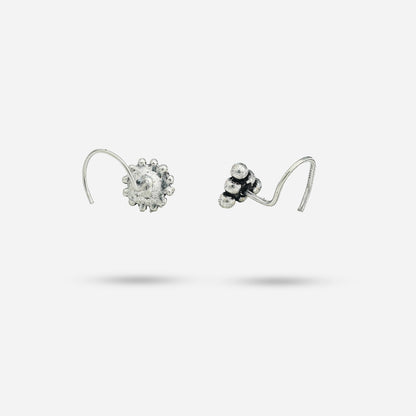 Silver Nose Pin by Silver World - Best silver shops in Delhi!