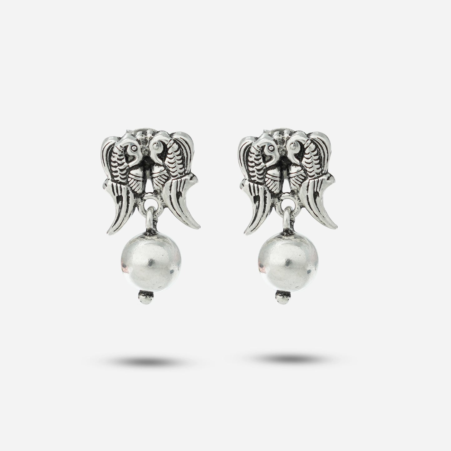 Silver Bird Earrings