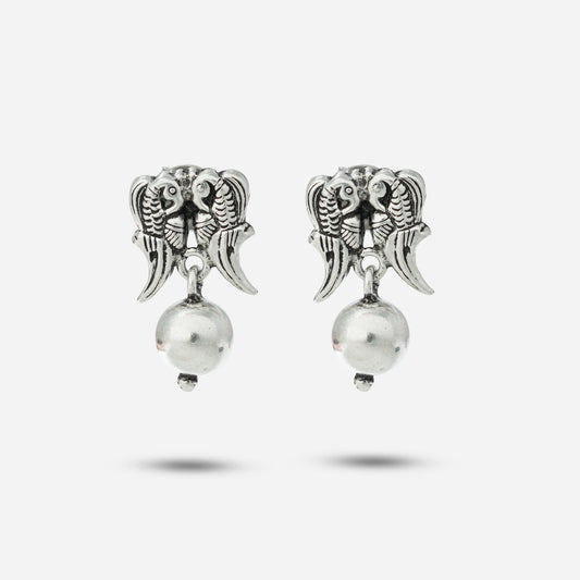 Silver Bird Earrings