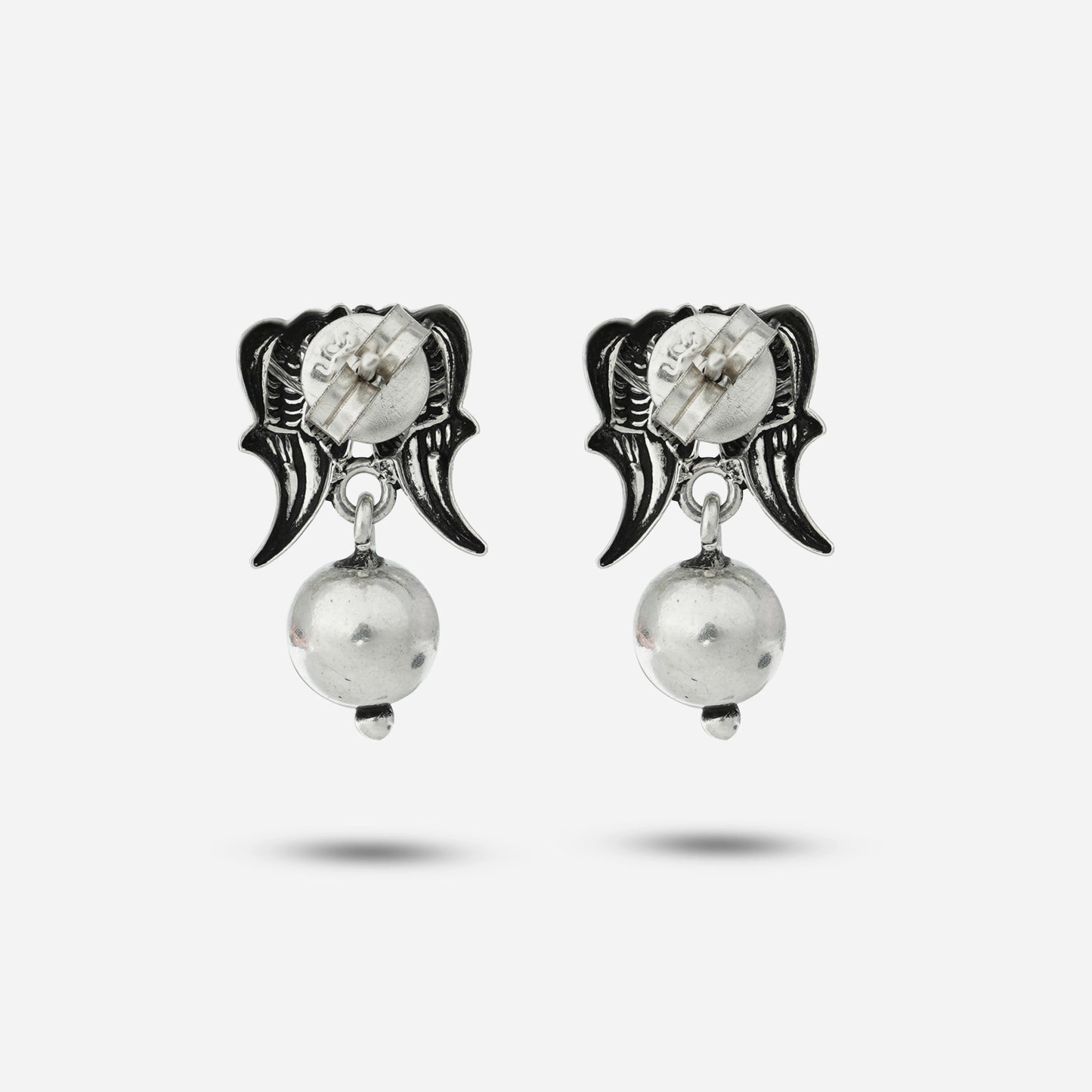 Silver Bird Earrings