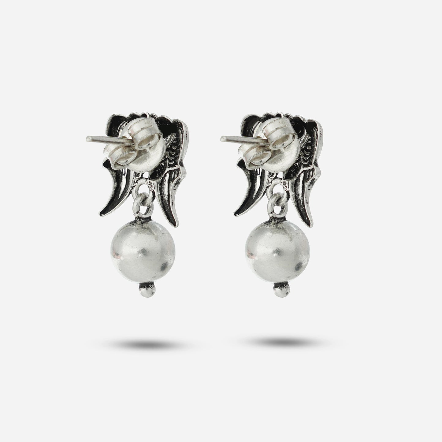 Silver Bird Earrings