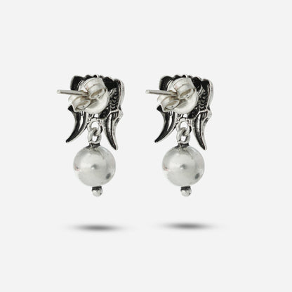 Silver Bird Earrings