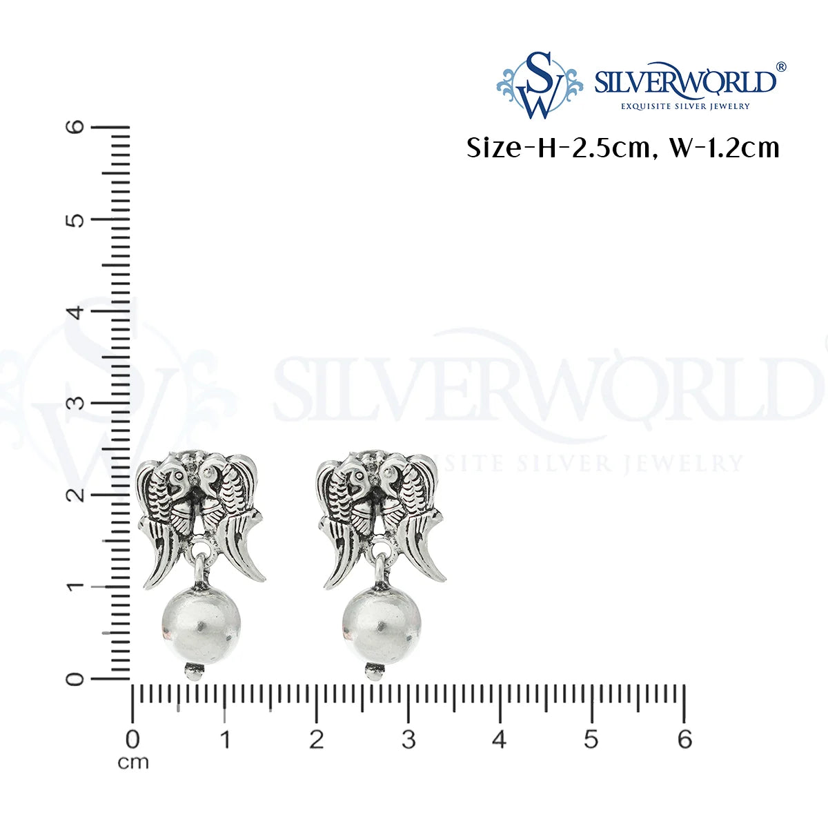 Silver Bird Earrings