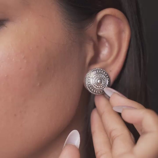 Tribal Sunburst Stud