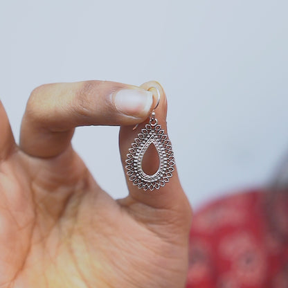Silver Bali Earrings