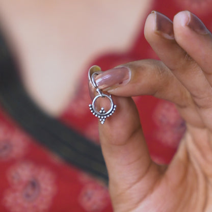 Effortless Silver Dangles