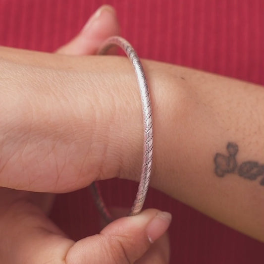 Twisted Rope Bangle